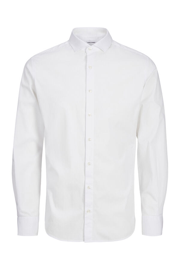 Jack & Jones Junior Camisa formal regular fit blanco