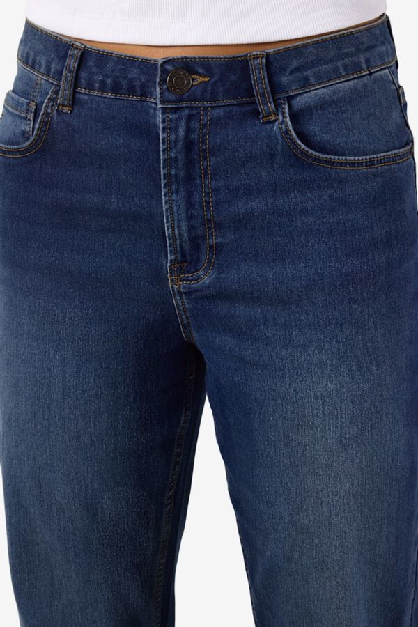 Noisy May Vaquero acampanado estilo retro azul