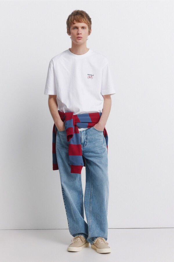 Springfield Studio T-shirt SPRINGFIELD white