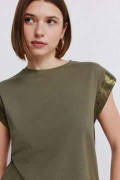 Springfield Sequin short sleeve T-shirt