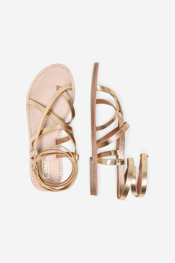 Only Roman flat sandal printed