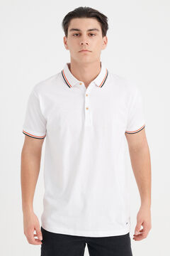 Springfield Polo Contrasts white