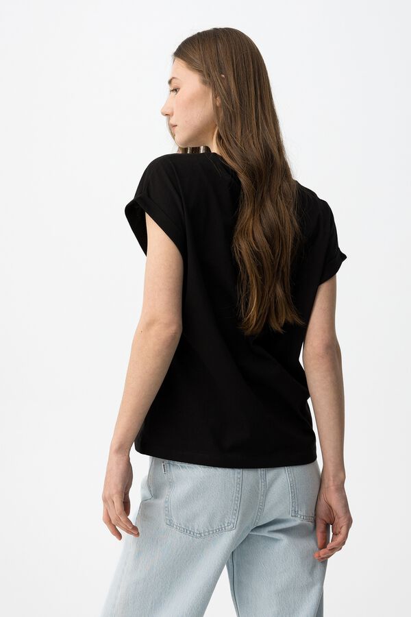 Tiffosi Printed T-shirt noir