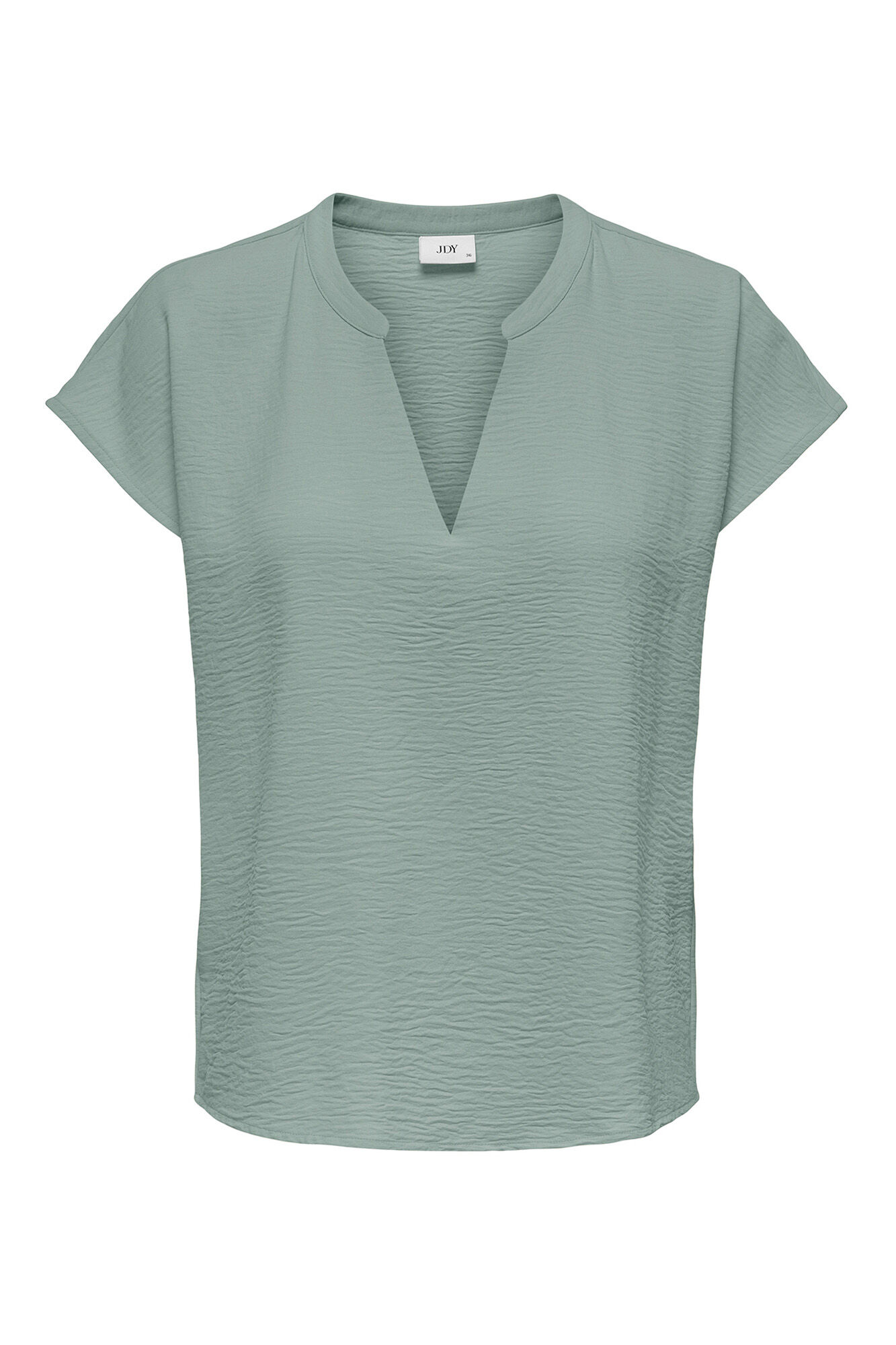 JDY Blusa manga corta lino