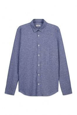 Camisa regular fit lino