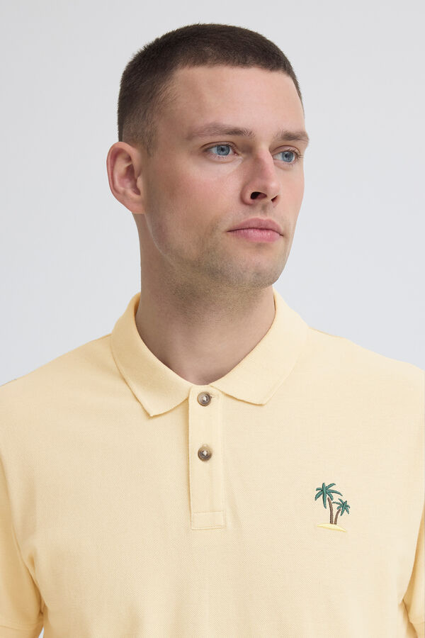 Blend Polo piqu&eacute; regular nude