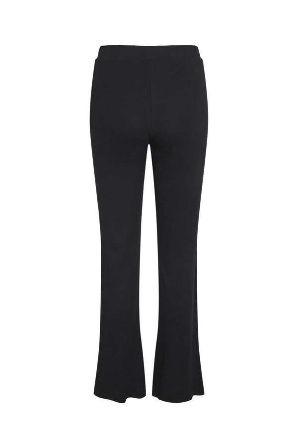 Springfield Trousers with elasticated waist Žuta