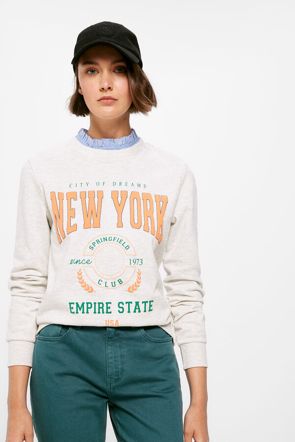 Springfield "New York" Sweatshirt grey