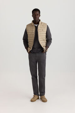 Springfield Washed slim fit 5-pocket trousers