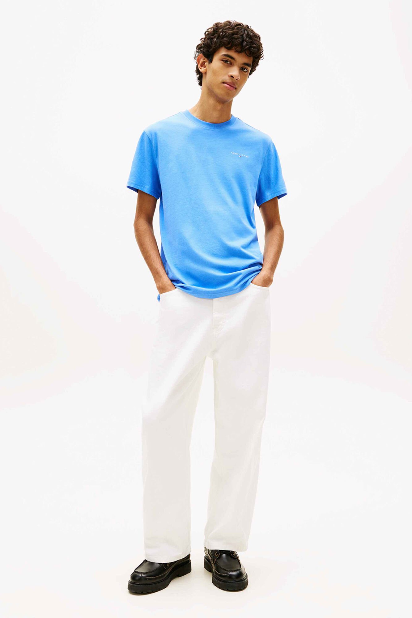 Tommy Jeans Camiseta slim manga corta