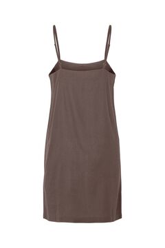 Pieces Vestido corto de lino con tirantes