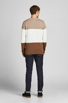 Springfield Coloured bands jumper gray