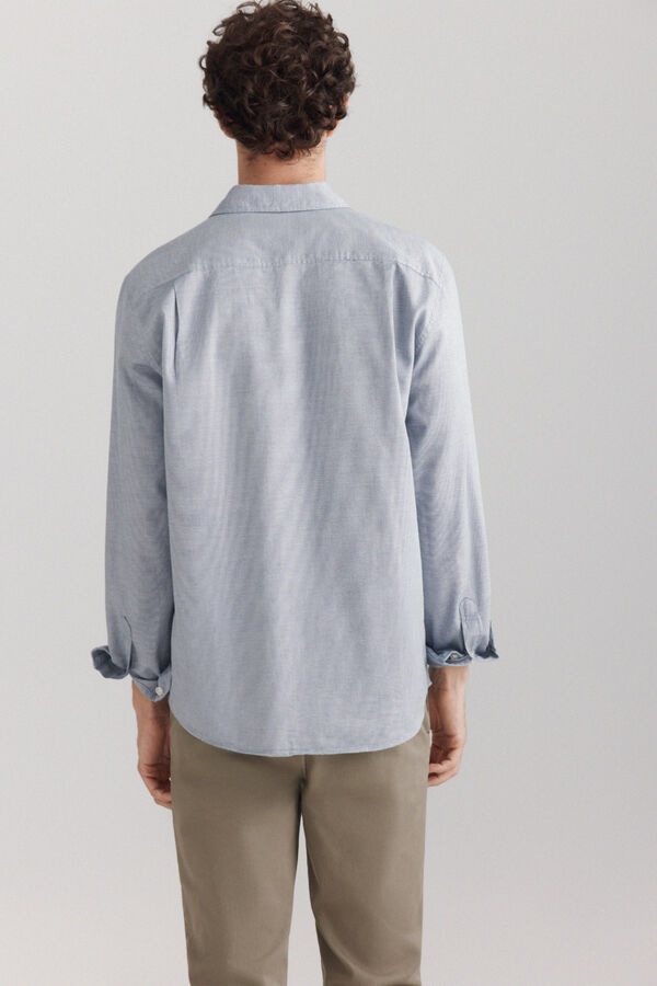 Springfield Structured shirt blue