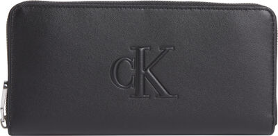 Springfield Calvin Klein Jeans Damenbrieftasche schwarz