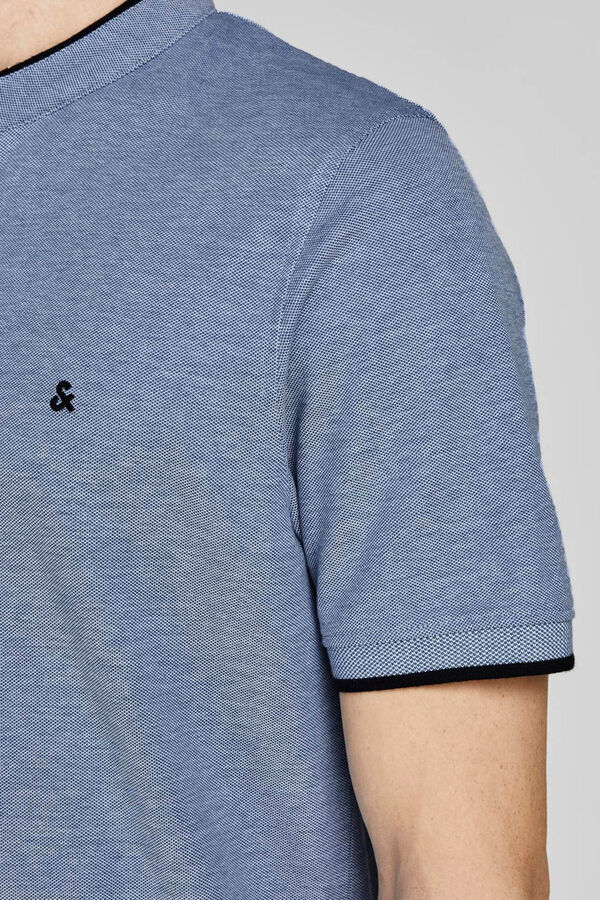 Jack & Jones Polo Mao Slim Fit azul