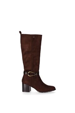 Chika 10 Metallic detail high shaft boots