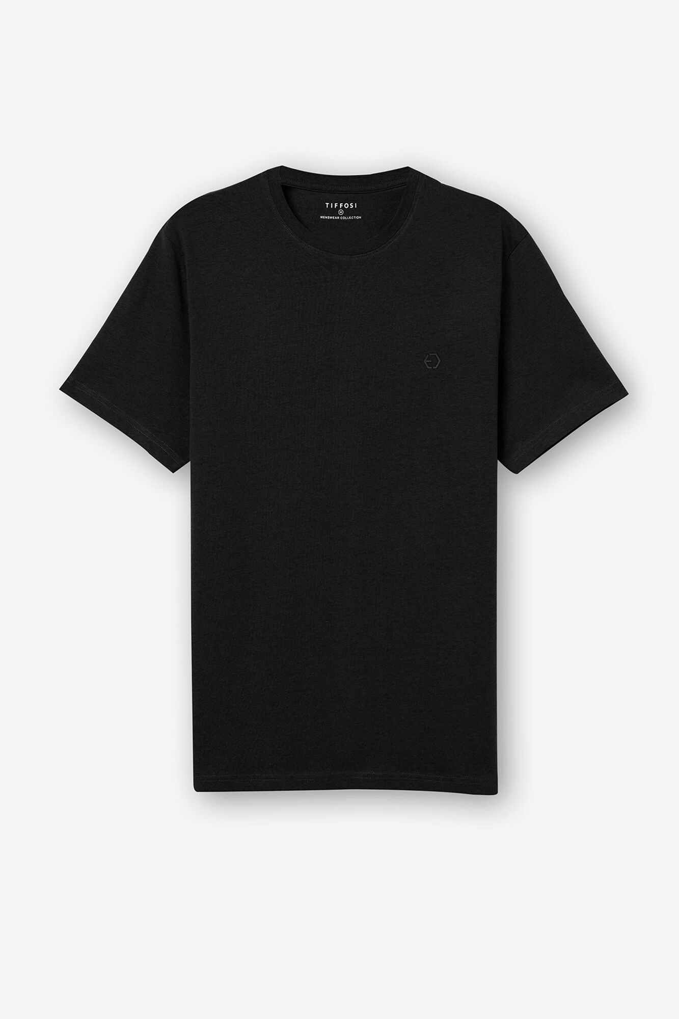 Tiffosi Camiseta de Algod&oacute;n con Relieve