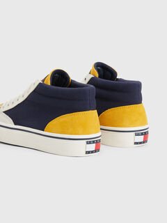 Springfield Lace-up high top trainer navy