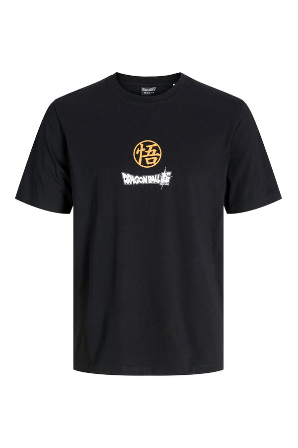 Jack & Jones Regular fit printed t-shirt Crna