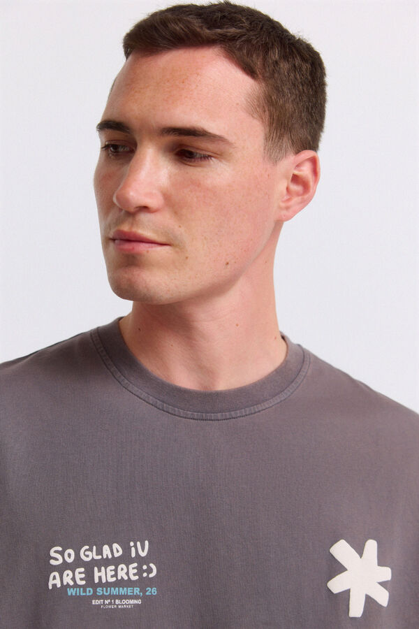 Springfield So glad T-shirt grey