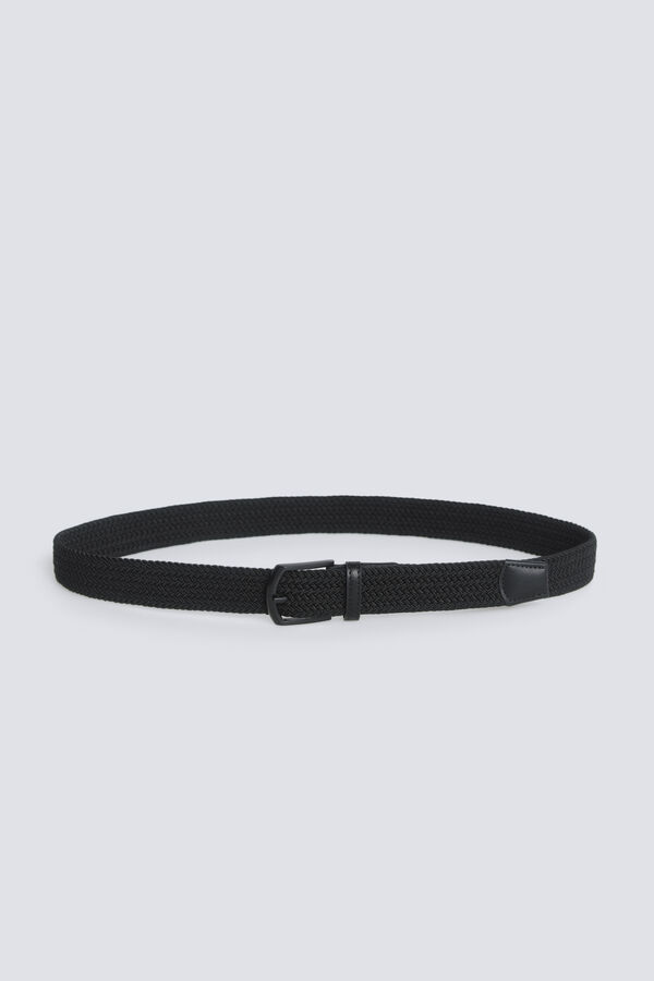 Springfield Monochrome braided belt black