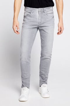 Springfield Jeans slim gris lavado medio gray