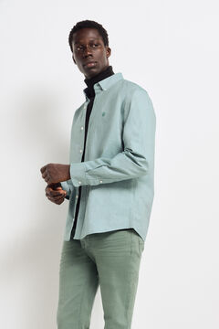 Springfield Oxford shirt green