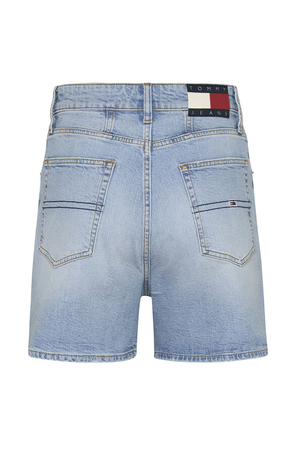 Springfield Jeans-Shorts Damen Tommy Jeans blau