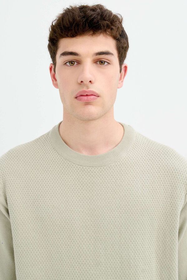 Inside Jersey Con Textura verde