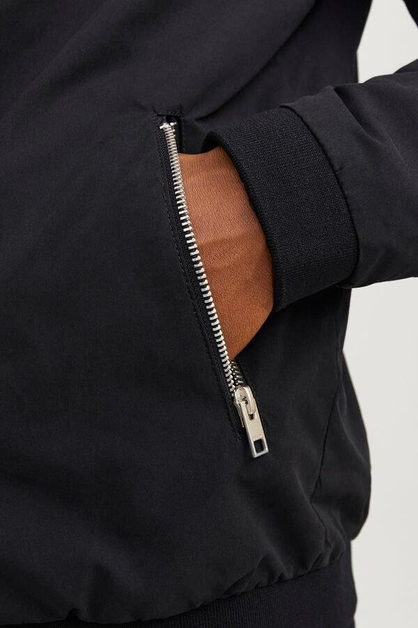 Jack & Jones Regular fit bomber black