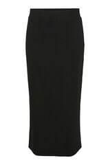 Springfield Midi skirt with elasticated waist black