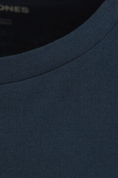 Springfield Camiseta algodón calavera azul medio