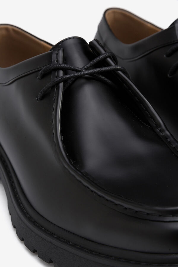 Tiffosi Leather Effect Shoe black