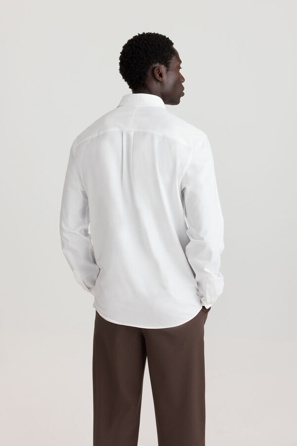 Springfield Camisa performance comfort quick dry e non-iron branco