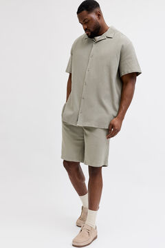 Jack & Jones PLUS Bermuda loose fit algod&oacute;n