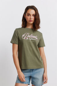 Springfield Camiseta manga corta flores