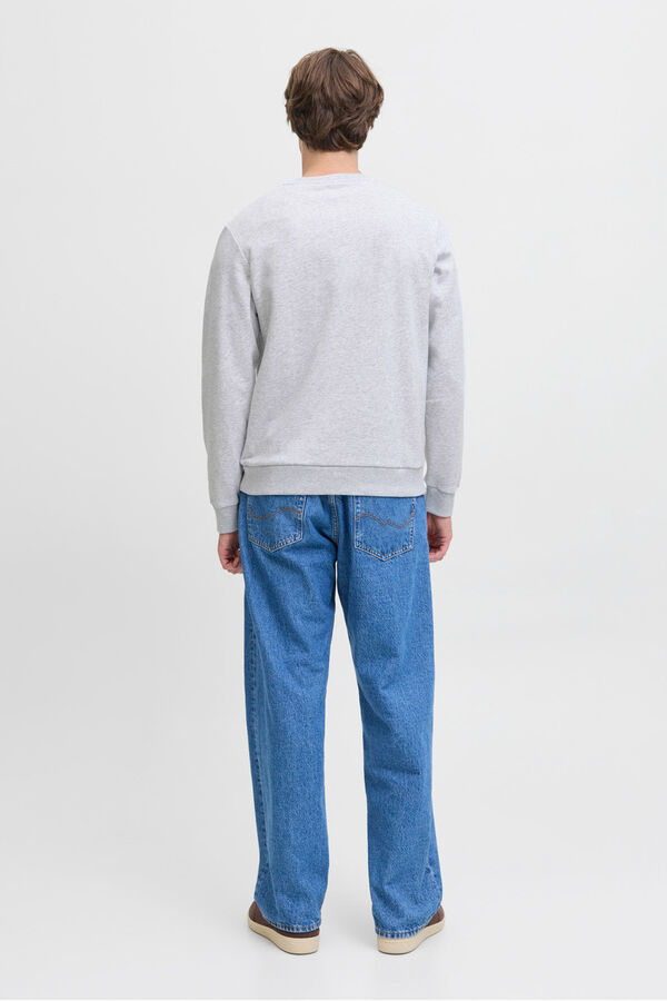 JJ REBEL Sudadera b&aacute;sica logo blanco