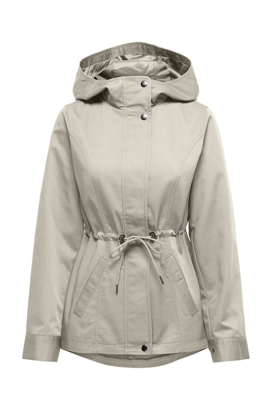 Parka con capucha