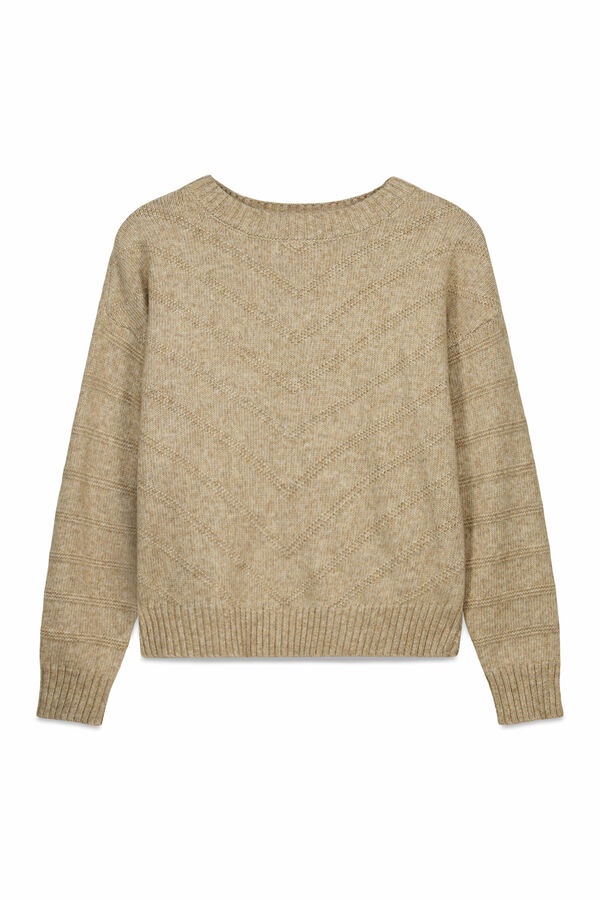 Springfield Chevron jumper nude