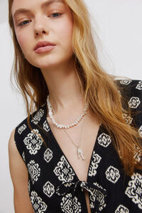 Springfield Sardine double necklace