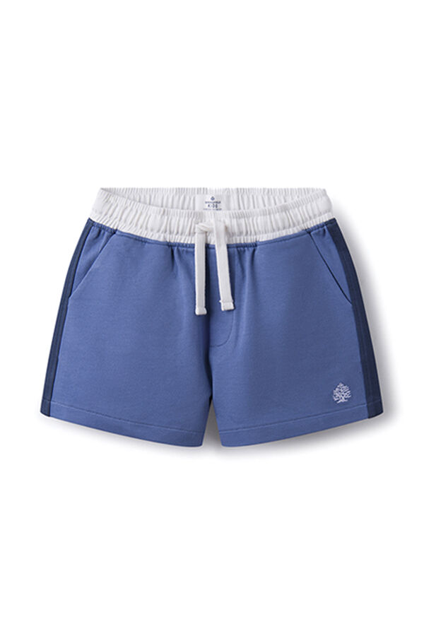 Springfield Boys' jogger-style Bermuda shorts navy mix