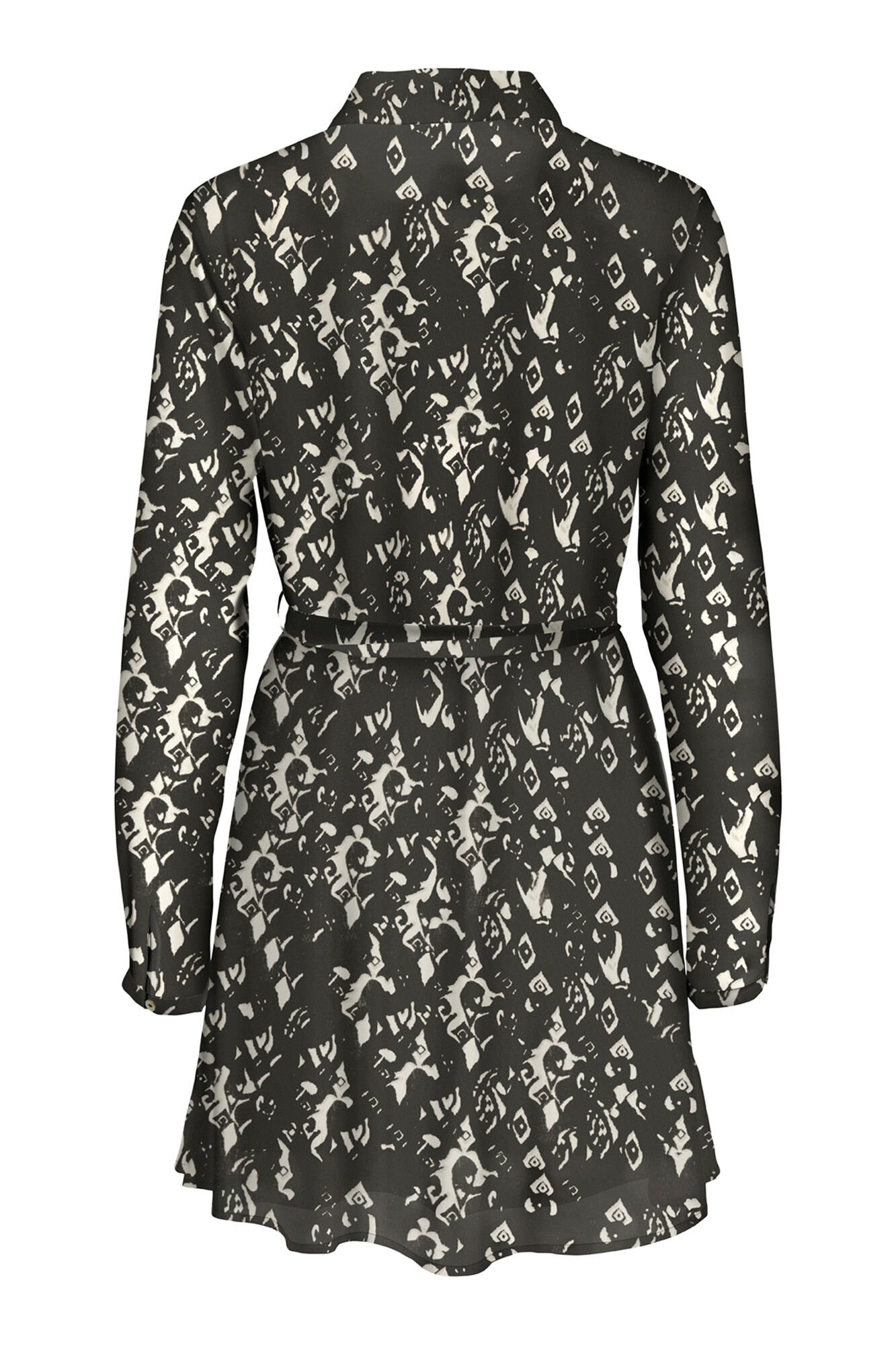 Only Vestido curto de chiffon