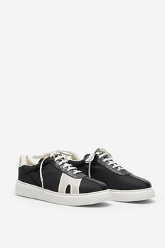 Springfield Men's black and grey trainers noir