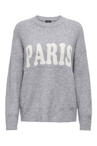 Only Jersey oversize texto PARIS