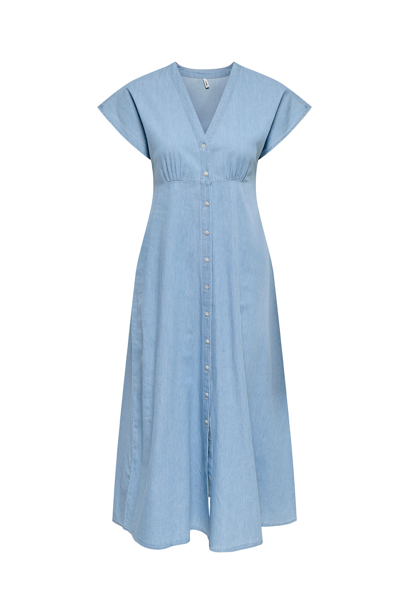 Only Vestido largo abotonado