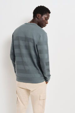 Springfield Double collar jumper acqua