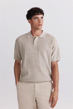 Springfield Basic structure polo shirt