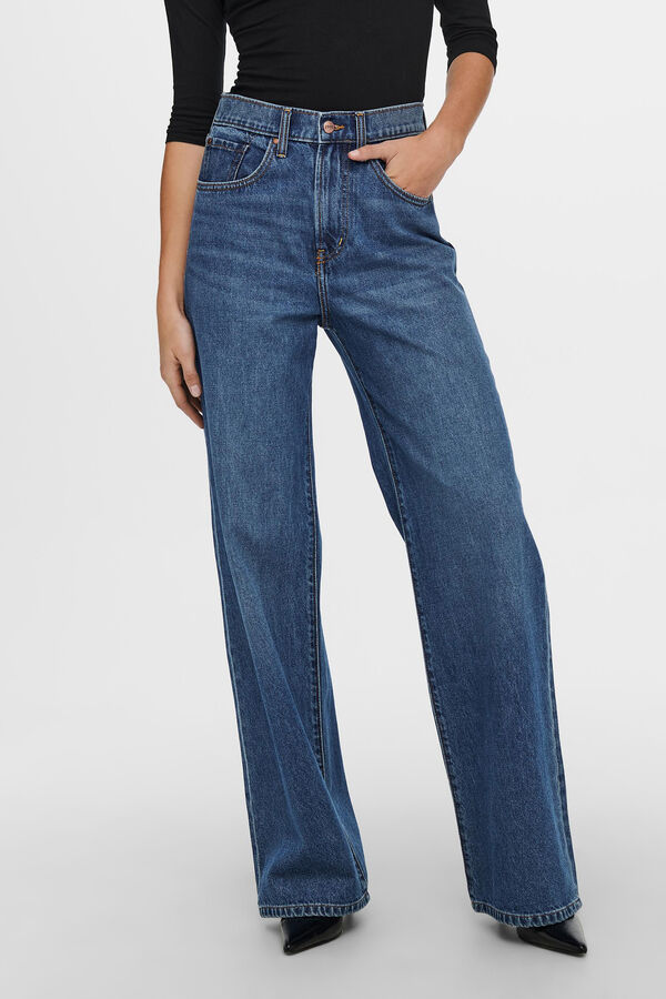 Springfield Jeans Straight azul medio