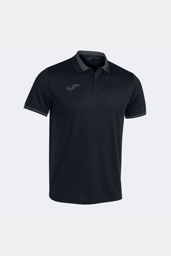 Springfield Championship Vi black/anthracite short-sleeved polo shirt fekete