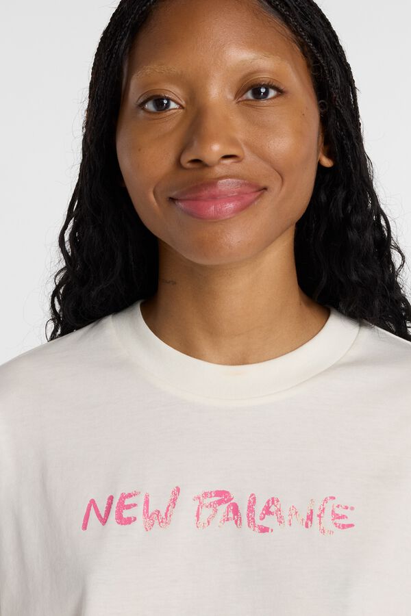 New Balance Short-sleeved T-shirt beige